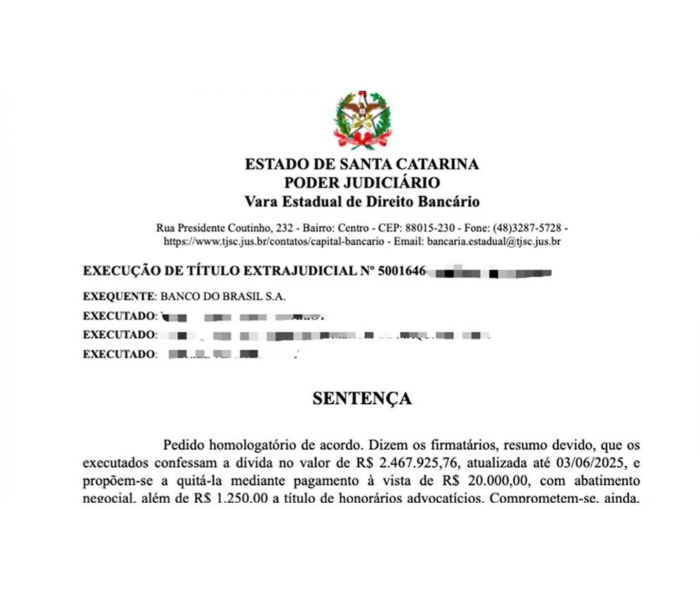 Comprovante — Banco do Brasil